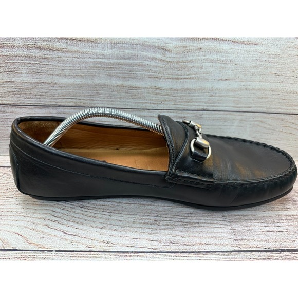 Allen Edmonds Sebastian Leather Bit Driving Loafer Shoes Men Size 13D Black 6362 main image 10